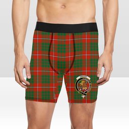 ScotsTee Shop Scottish Gregor of Balquhidder Ancient Crest Tartan Boxer Shorts