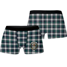 ScotsTee Shop Scottish Graham Dress Modern Crest Tartan Boxer Shorts