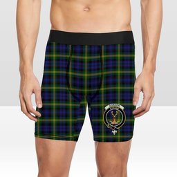 ScotsTee Shop Scottish Gordon of Esslemont Crest Tartan Boxer Shorts