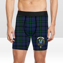 ScotsTee Shop Scottish Hope-Vere Weir Modern Crest Tartan Boxer Shorts