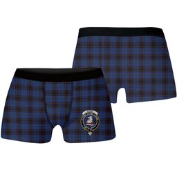 ScotsTee Shop Scottish Home Vestiarium Scoticum Crest Tartan Boxer Shorts