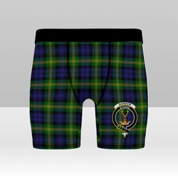 ScotsTee Shop Scottish Gordon of Esselmont Crest Tartan Boxer Shorts