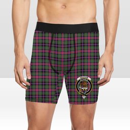 ScotsTee Shop Scottish Graham of Airth Ancient Crest Tartan Boxer Shorts