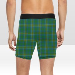 ScotsTee Shop Scottish Hunter of Hunterston Ancient Crest Tartan Boxer Shorts