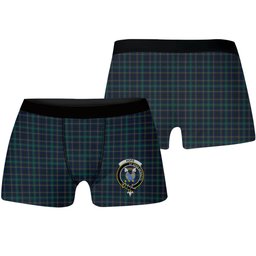 ScotsTee Shop Scottish Hope Vere Modern Clan Crest Tartan Boxer Shorts
