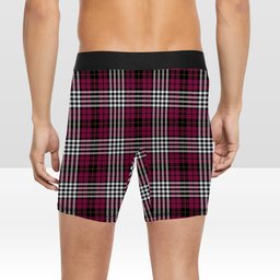 ScotsTee Shop Scottish Little of Morton Rigg Modern Crest Tartan Boxer Shorts