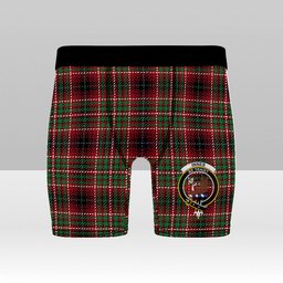 ScotsTee Shop Scottish Innes of Cowie Ancient Crest Tartan Boxer Shorts