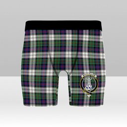 ScotsTee Shop Scottish MacCallum Dress Modern Crest Tartan Boxer Shorts