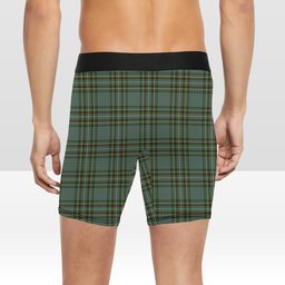 ScotsTee Shop Scottish Kelly Dress Crest Tartan Boxer Shorts