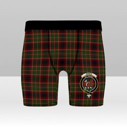 ScotsTee Shop Scottish Innes of Cowie Crest Tartan Boxer Shorts