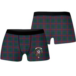 ScotsTee Shop Scottish Jardine Dress Crest Tartan Boxer Shorts