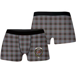 ScotsTee Shop Scottish Innes Red Dress Dance Crest Tartan Boxer Shorts