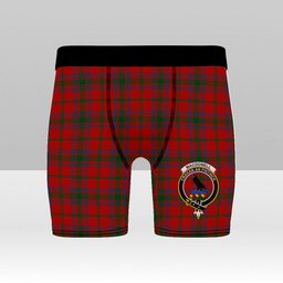 ScotsTee Shop Scottish MacDonell of Glengarry 4 Crest Tartan Boxer Shorts