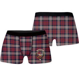 ScotsTee Shop Scottish MacDonald Dress Irish Crest Tartan Boxer Shorts