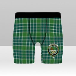 ScotsTee Shop Scottish MacDonald Lord of the Isles Hunting Ancient Crest Tartan Boxer Shorts