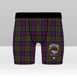 ScotsTee Shop Scottish MacDonald of Clanranald 2 Crest Tartan Boxer Shorts
