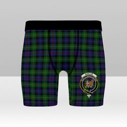 ScotsTee Shop Scottish Baillie (Fencibles) Crest Tartan Boxer Shorts