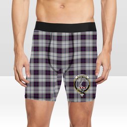 ScotsTee Shop Scottish Alexander of Menstry Dress Crest Tartan Boxer Shorts
