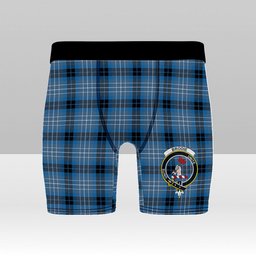 ScotsTee Shop Scottish Brodie Countryfare Ancient Crest Tartan Boxer Shorts