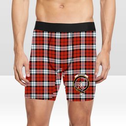 ScotsTee Shop Scottish Brodie Dress Ancient Crest Tartan Boxer Shorts