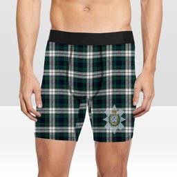 ScotsTee Shop Scottish Black Watch Dress Modern Crest Tartan Boxer Shorts