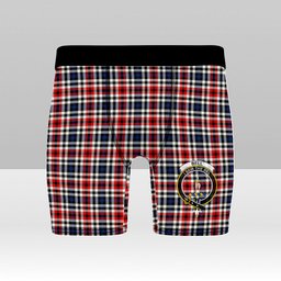 ScotsTee Shop Scottish Bell Border (Bell Southern Bell) Modern Crest Tartan Boxer Shorts