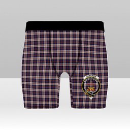 ScotsTee Shop Scottish Cameron of Erracht Dress Crest Tartan Boxer Shorts