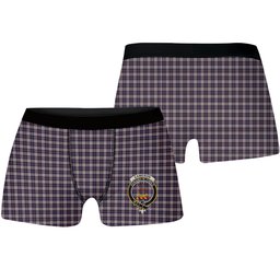 ScotsTee Shop Scottish Cameron of Erracht Dress Crest Tartan Boxer Shorts