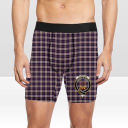 ScotsTee Shop Scottish Cameron of Erracht Dress Crest Tartan Boxer Shorts