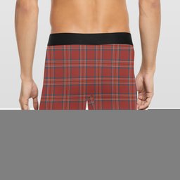 ScotsTee Shop Scottish Burnett Hunting Ancient Crest Tartan Boxer Shorts