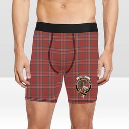 ScotsTee Shop Scottish Burnett Hunting Ancient Crest Tartan Boxer Shorts