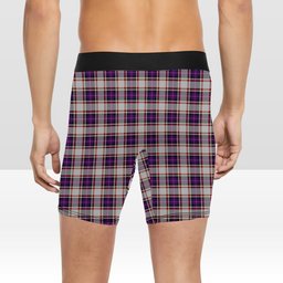 ScotsTee Shop Scottish Bruce of Kinnaird Dress (Dance) Crest Tartan Boxer Shorts
