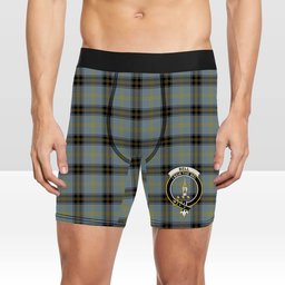 ScotsTee Shop Scottish Bell of the Borders Crest Tartan Boxer Shorts