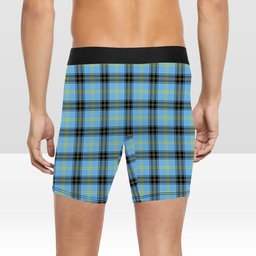 ScotsTee Shop Scottish Bell of the Borders Modern Crest Tartan Boxer Shorts
