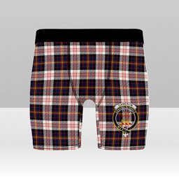 ScotsTee Shop Scottish Cameron of Erracht Dress Modern Crest Tartan Boxer Shorts