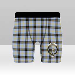 ScotsTee Shop Scottish Bell of the Borders SC Crest Tartan Boxer Shorts