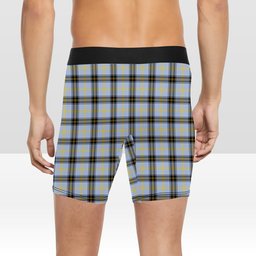 ScotsTee Shop Scottish Bell of the Borders SC Crest Tartan Boxer Shorts