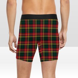 ScotsTee Shop Scottish Buchanan 1907 Crest Tartan Boxer Shorts