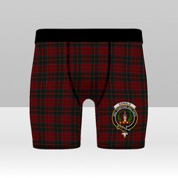 ScotsTee Shop Scottish Donald of Glencoe Crest Tartan Boxer Shorts