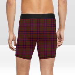ScotsTee Shop Scottish Donald of Boisdale Crest Tartan Boxer Shorts