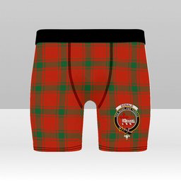 ScotsTee Shop Scottish Donald of Sleat Ancient Crest Tartan Boxer Shorts