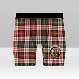 ScotsTee Shop Scottish Carnegie Dress Modern Crest Tartan Boxer Shorts