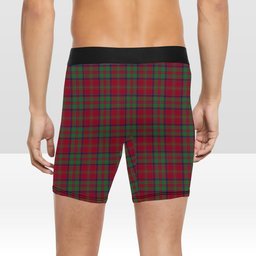 ScotsTee Shop Scottish Donald of Glencoe Modern Crest Tartan Boxer Shorts