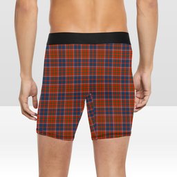 ScotsTee Shop Scottish Cameron of Lochiel Ancient Crest Tartan Boxer Shorts
