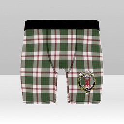 ScotsTee Shop Scottish Crawford Arisaid Dance Modern Crest Tartan Boxer Shorts