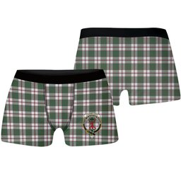 ScotsTee Shop Scottish Crawford Arisaid Dance Modern Crest Tartan Boxer Shorts
