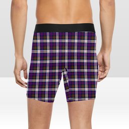 ScotsTee Shop Scottish Donald Dress Modern Crest Tartan Boxer Shorts
