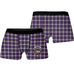 ScotsTee Shop Scottish Donald Dress Modern Crest Tartan Boxer Shorts