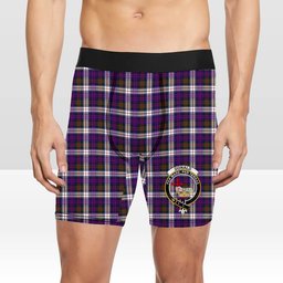 ScotsTee Shop Scottish Donald Dress Modern Crest Tartan Boxer Shorts