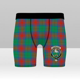 ScotsTee Shop Scottish Cranstoun Dress Ancient Crest Tartan Boxer Shorts
